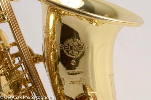 Selmer Series III Alto Saxophone 596204 Near Mint Condition Great Deal! - Image 38