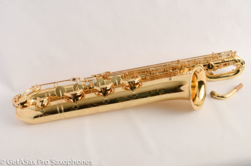 New Old Stock Yamaha Purple Logo Baritone Saxophone YBS-62 Mint Unbelievable! Overhauled! - Image 5