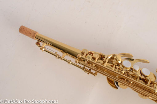 Yamaha YSS-475 Soprano Saxophone Near Mint Condition Made with YSS-62 Tooling - Image 8