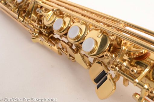 Yamaha YSS-475 Soprano Saxophone Near Mint Condition Made with YSS-62 Tooling - Image 3