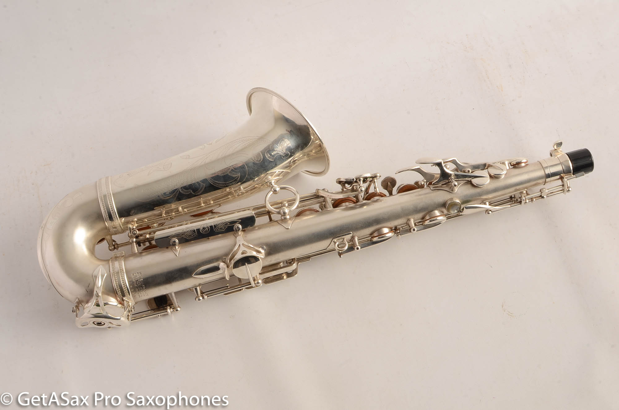 Selmer Super Balanced Action Alto Saxophone Original Satin Silver