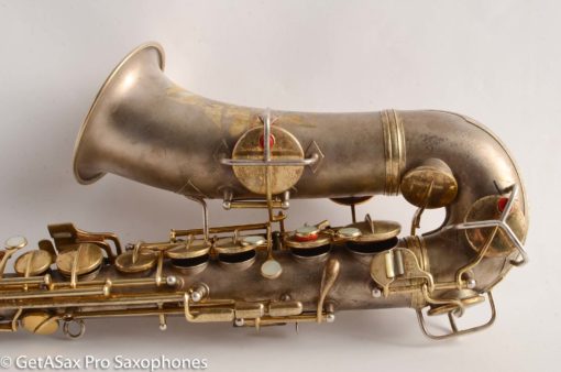 Conn New Wonder 1 Alto Saxophone Silver with Gold Keys - Image 15