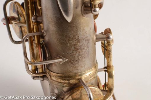 Conn New Wonder 1 Alto Saxophone Silver with Gold Keys - Image 27