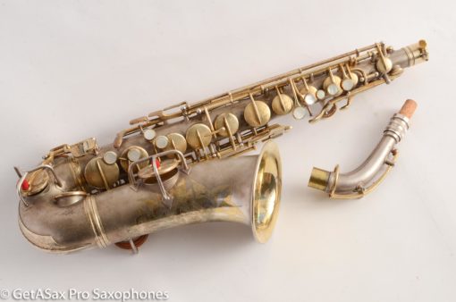 Conn New Wonder 1 Alto Saxophone Silver with Gold Keys - Image 5