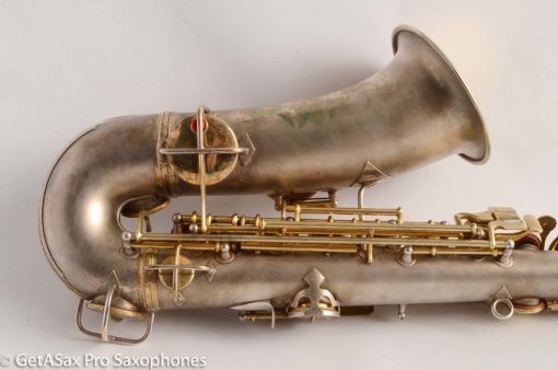 Conn New Wonder 1 Alto Saxophone Silver with Gold Keys - Image 3