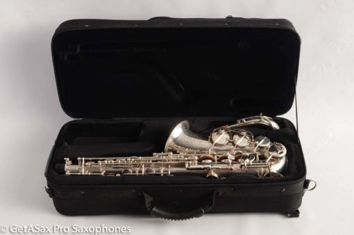 Selmer Balanced Action Alto 1945 Fresh Overhauled Original Silver Plate Excellent Condition - Image 17