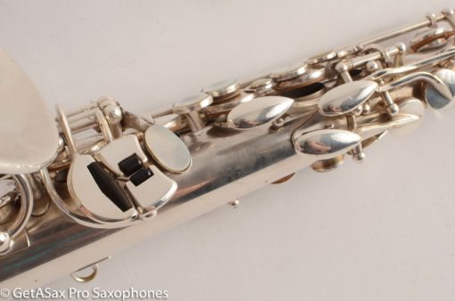 Selmer Balanced Action Alto 1945 Fresh Overhauled Original Silver Plate Excellent Condition - Image 25