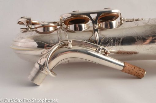 Selmer Balanced Action Alto 1945 Fresh Overhauled Original Silver Plate Excellent Condition