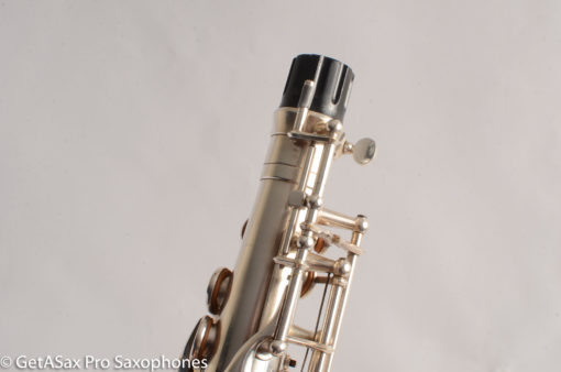 Selmer Balanced Action Alto 1945 Fresh Overhauled Original Silver Plate Excellent Condition - Image 21