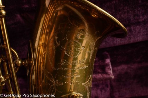 Selmer Mark VI Alto 1962 Original Lacquer American Engraved Original Pads 102605