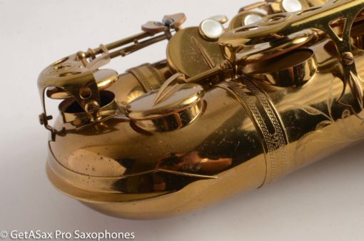 Selmer Mark VI Alto 1962 Original Lacquer American Engraved Original Pads 102605 - Image 8