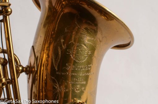 Selmer Mark VI Alto 1962 Original Lacquer American Engraved Original Pads 102605 - Image 5