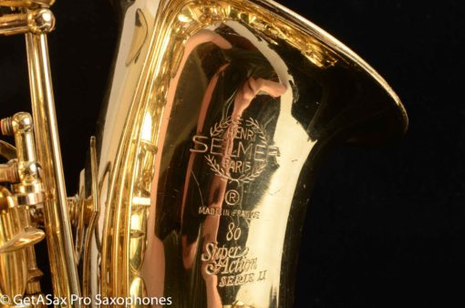 Selmer Super Action 80 Series II Alto Saxophone 517537 SA80-II Excellent Condition Great Price!