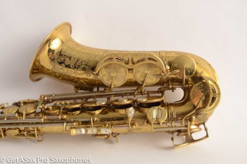 King Super 20 Alto Full Pearls 1952 Fresh Overhaul 328xxx Outstanding - Image 24