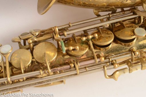 King Super 20 Alto Full Pearls 1952 Fresh Overhaul 328xxx Outstanding - Image 8