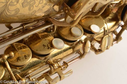 King Super 20 Alto Full Pearls 1952 Fresh Overhaul 328xxx Outstanding - Image 7