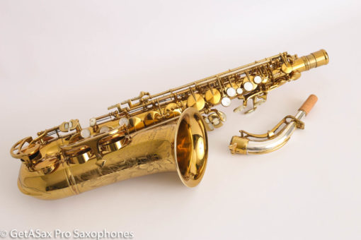 King Super 20 Alto Saxophone 1953 Full Pearls Original Lacquer Overhauled! - Image 8