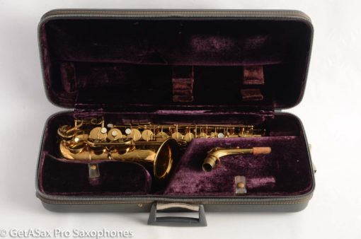 Selmer Mark VI Alto Saxophone 1971 Original Lacquer Old Pads