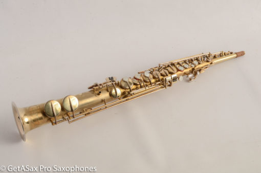 Buescher True Tone Soprano Original Gold Plate Overhauled 183067 - Image 14