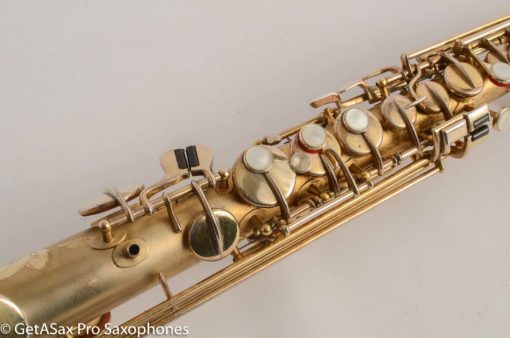 Buescher True Tone Soprano Original Gold Plate Overhauled 183067 - Image 15