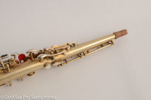 Buescher True Tone Soprano Original Gold Plate Overhauled 183067 - Image 17