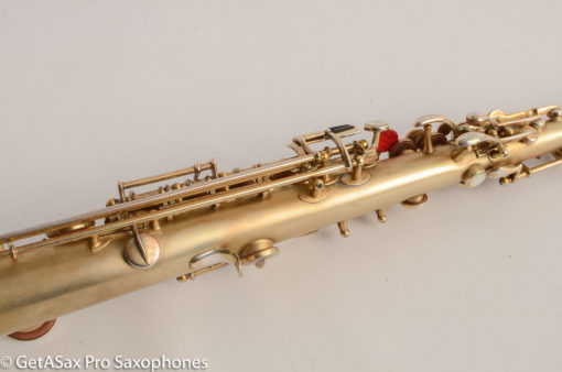 Buescher True Tone Soprano Original Gold Plate Overhauled 183067 - Image 18