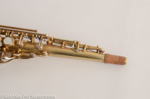 Buescher True Tone Soprano Original Gold Plate Overhauled 183067 - Image 23