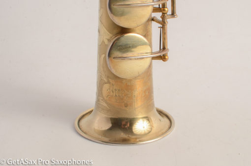 Buescher True Tone Soprano Original Gold Plate Overhauled 183067 - Image 24