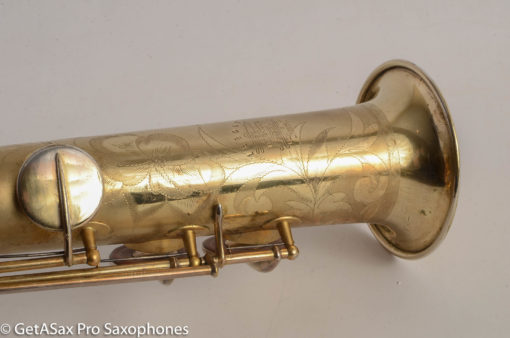 Buescher True Tone Soprano Original Gold Plate Overhauled 183067 - Image 5