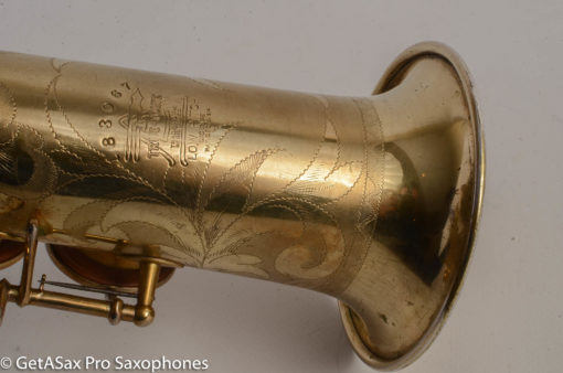 Buescher True Tone Soprano Original Gold Plate Overhauled 183067 - Image 7