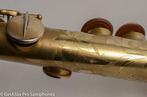 Buescher True Tone Soprano Original Gold Plate Overhauled 183067 - Image 8