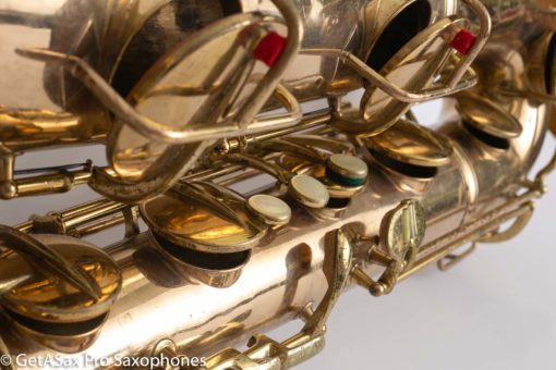 Conn 12M Transitional Baritone Saxophone 250510 Relacquer Great Player! Mulligan Serial - Image 30