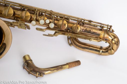 Conn 12M Transitional Baritone Saxophone 250510 Relacquer Great Player! Mulligan Serial - Image 15