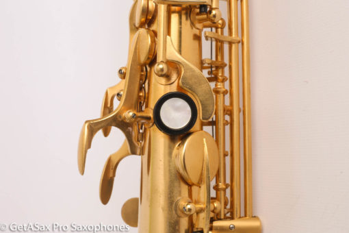 Rampone and Cazzani R1 Jazz Alto Saxophone Gold Plate Mint - Image 12