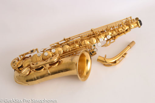 Rampone and Cazzani R1 Jazz Alto Saxophone Gold Plate Mint - Image 8