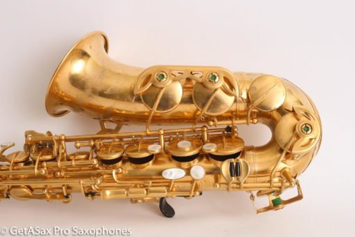 Rampone and Cazzani R1 Jazz Alto Saxophone Gold Plate Mint - Image 29