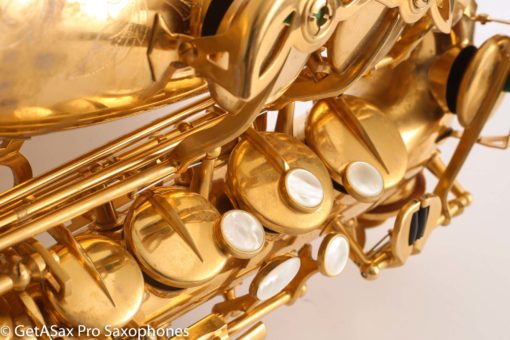 Rampone and Cazzani R1 Jazz Alto Saxophone Gold Plate Mint - Image 24