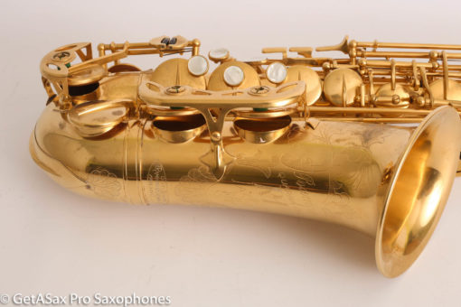 Rampone and Cazzani R1 Jazz Alto Saxophone Gold Plate Mint - Image 26