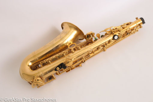 Rampone and Cazzani R1 Jazz Alto Saxophone Gold Plate Mint - Image 5