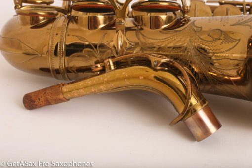 Selmer Mark VI Alto Saxophone 1955 Original Lacquer Very Good Condition - Image 33