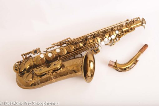 Selmer Mark VI Alto Saxophone 1955 Original Lacquer Very Good Condition - Image 16