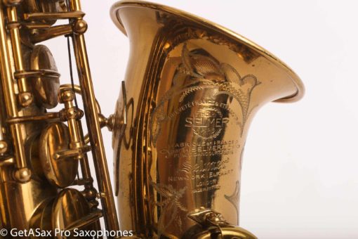 Selmer Mark VI Alto Saxophone 1955 Original Lacquer Very Good Condition - Image 12