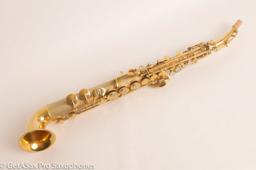 King Saxello Soprano Bent Neck and Bell Original GOLD Plate Fresh Overhaul! - Image 15