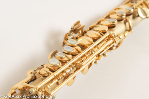 King Saxello Soprano Bent Neck and Bell Original GOLD Plate Fresh Overhaul! - Image 10