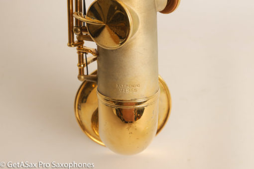 King Saxello Soprano Bent Neck and Bell Original GOLD Plate Fresh Overhaul! - Image 3