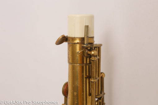 Buescher Aristocrat Big B Tenor Original Lacquer Needs Overhaul - Image 10