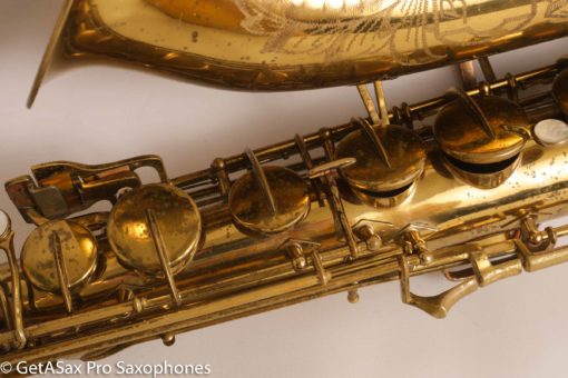 Buescher Aristocrat Big B Tenor Original Lacquer Needs Overhaul - Image 21