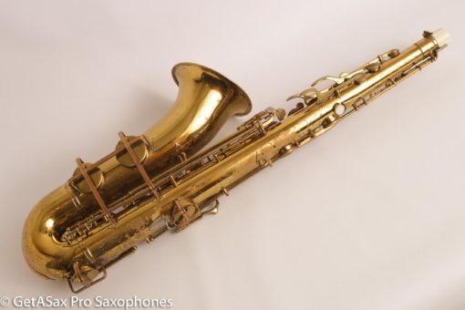 Buescher Aristocrat Big B Tenor Original Lacquer Needs Overhaul - Image 16