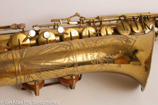 Buescher Aristocrat Big B Tenor Original Lacquer Needs Overhaul - Image 14