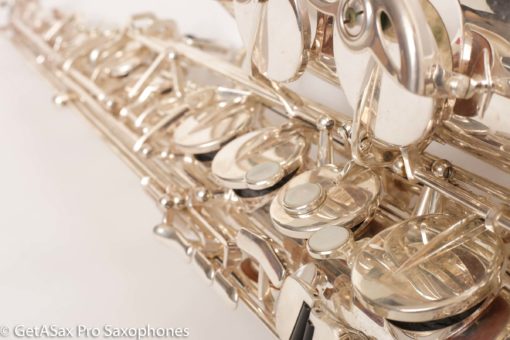 Selmer Super Action 80 Series II Tenor Saxophone Silver Plate Excellent 554156